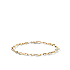 David Yurman DY Madison Thin Chain Bracelet in 18k Yellow Gold, 3mm 1