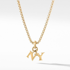 David Yurman NY Charm in 18K Yellow Gold 1