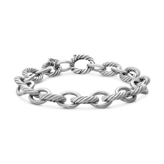 David Yurman Oval Link Chain Bracelet, 10mm 1