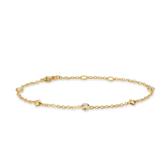 David Yurman Petite Modern Renaissance Station Bracelet in 18K Yellow Gold with Diamonds, 4.6mm 1