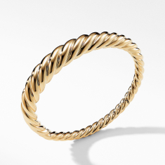 David Yurman Pure Form Cable Bracelet in 18k Gold, 9.5mm 1