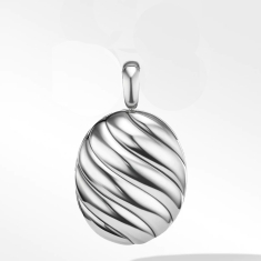David Yurman Sculpted Cable Locket Amulet 1