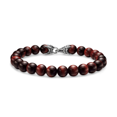 Men's David Yurman Spiritual Bead Bracelet with Red Tiger's Eye, 8mm 1