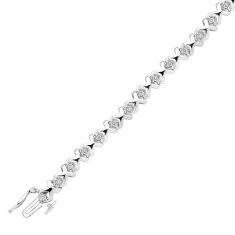Diamond Fashion 7in Bracelet 1/2ctw