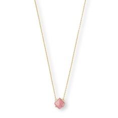 Kendra Scott Annaliese Necklace in Pink Rhodonite