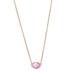 Kendra Scott Ethan Necklace in Lilac Mother of Pearl