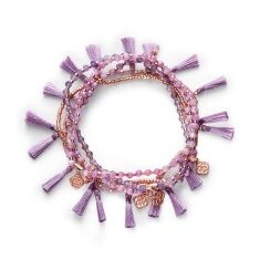 Kendra Scott Julie Bracelet Set in Lilac Mother of Pearl