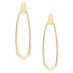 Kendra Scott Patterson Earrings in Gold-Plated