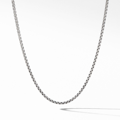 Men's David Yurman Chain Collection Small Box Chain Necklace, 2.7mm 1