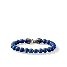 Men's David Yurman Spiritual Beads Bracelet with Lapis Lazuli 1