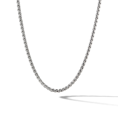 Men's David Yurman Wheat Chain Necklace in Sterling Silver, 4mm 1