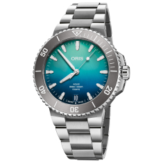 Oris Aquis Date Great Barrier Reef Limited Edition IV Stainless Steel Watch 43.5mm - 01 400 7790 4185-SET 1