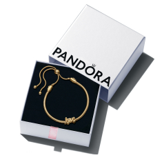 Pandora Golden Love Gold-Plated Bracelet Gift Set 1