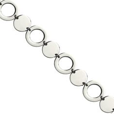 Stainless Steel Circle Bracelet
