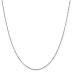 Sterling Silver 1.1mm Box Chain Necklace 1