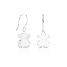 TOUS Galaxy Bear Sterling Silver Drop Earrings