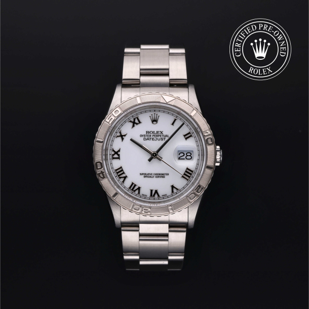 Rolex Certified Pre-Owned Oyster Perpetual Datejust Turn-O-Graph Oystersteel Bracelet Watch 1