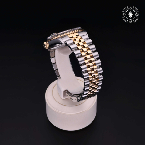 Rolex Certified Pre-Owned Oyster Perpetual Datejust 36 Yellow Rolesor Bracelet  Watch 4