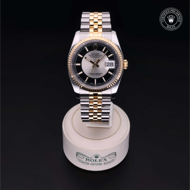 Rolex Certified Pre-Owned Datejust 36 Yellow Rolesor Bracelet  Watch 2