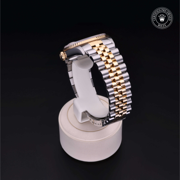 Rolex Certified Pre-Owned Oyster Perpetual Datejust 36 Yellow Rolesor Bracelet  Watch 4