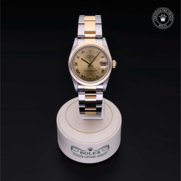 Rolex Certified Pre-Owned Oyster Perpetual Datejust 31 Yellow Rolesor Bracelet  Watch 2