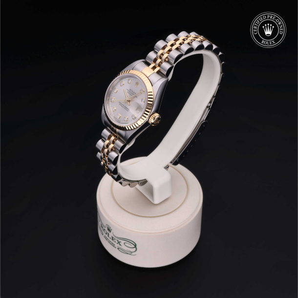 Rolex Certified Pre-Owned Oyster Perpetual Lady-Datejust 26 Yellow Rolesor Bracelet  Watch 3