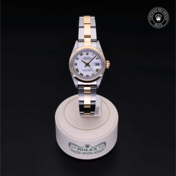 Rolex Certified Pre-Owned Oyster Perpetual Lady-Datejust 26 Yellow Rolesor Bracelet Watch 2