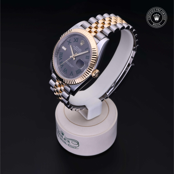 Rolex Certified Pre-Owned Datejust 41 Slate Dial Watch - M126333-0020 3