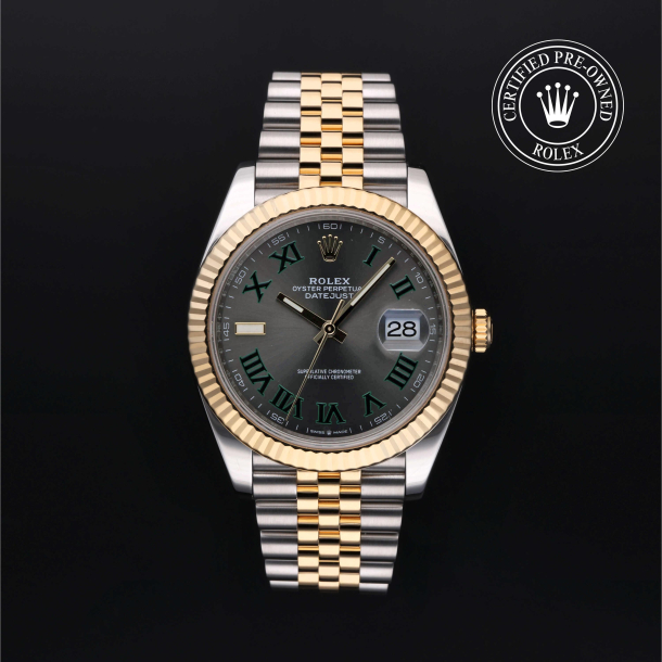 Rolex Certified Pre-Owned Datejust 41 Slate Dial Watch - M126333-0020 1