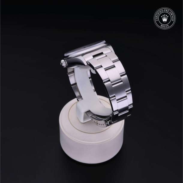 Rolex Certified Pre-Owned Oyster Perpetual 34 Silver Dial Watch - M14000M-0011