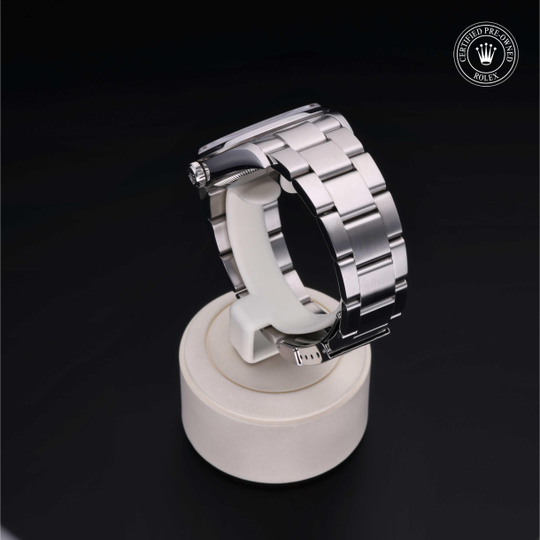 Rolex Certified Pre-Owned Oyster Perpetual Explorer 36 Black Dial Watch - M114270-0002