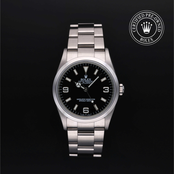 Rolex Certified Pre-Owned Oyster Perpetual Explorer 36 Black Dial Watch - M114270-0002 1