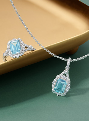 Something Blue Wedding Jewelry