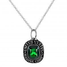 Ladies' Independence Military Pendant Necklace