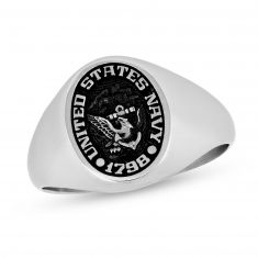Ladies' Military Signet Ring
