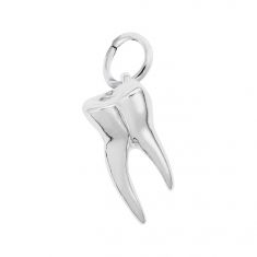 Sterling Silver Tooth Charm